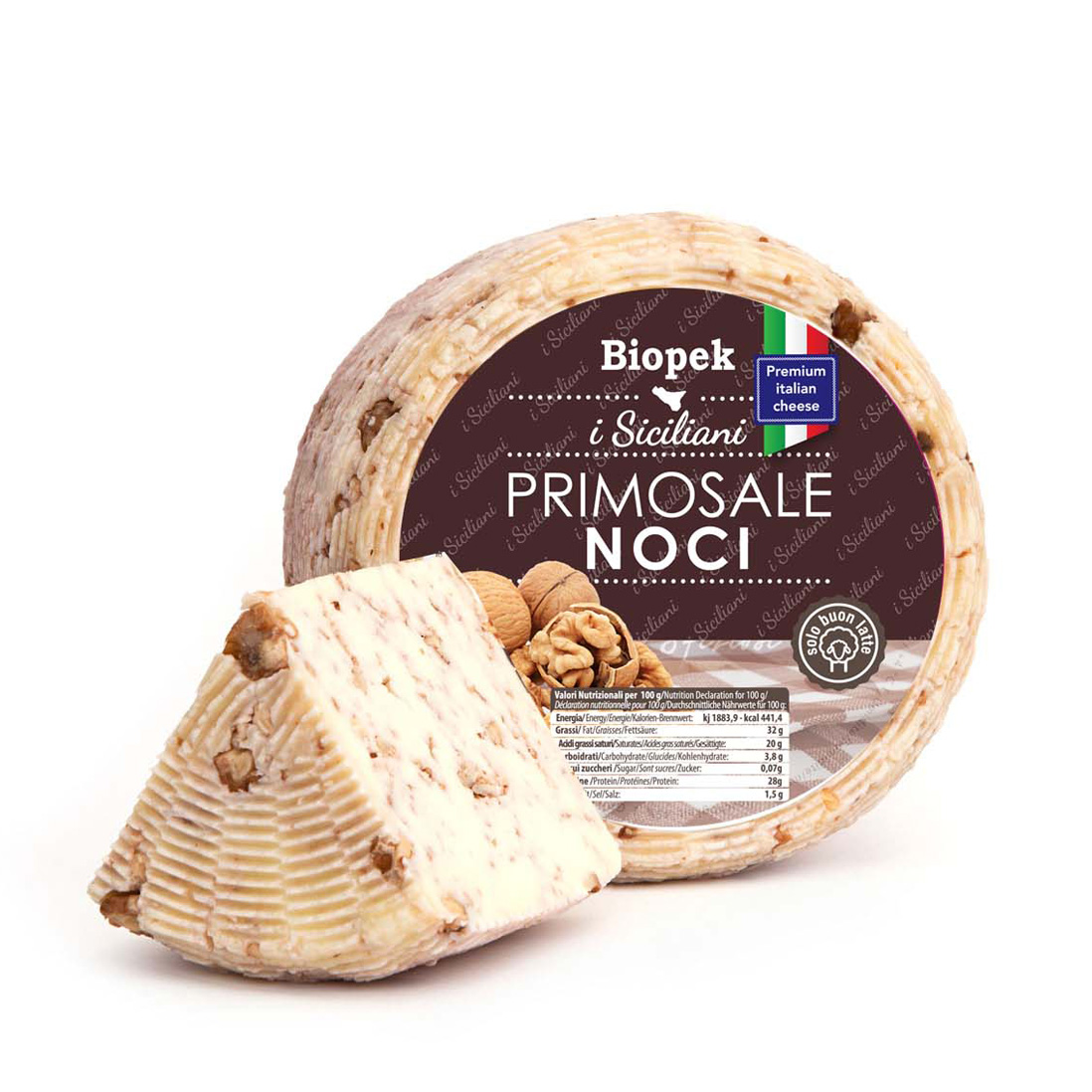 SER PRIMOSALE Z ORZECHAMI OK. 600 G 9/BOX BIOPEK