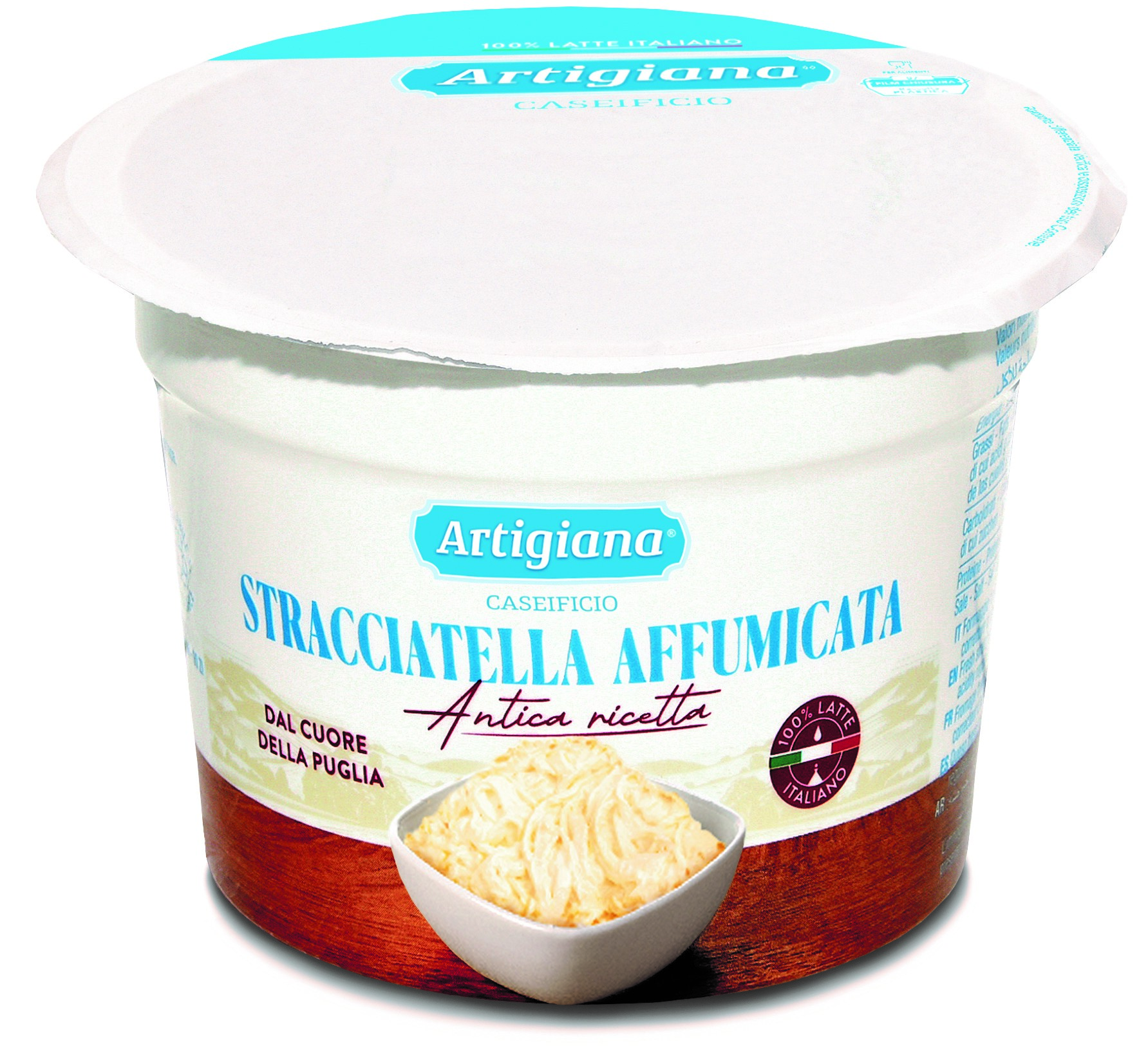 STRACCIATELLA WĘDZONA /AFFUMICATA 250 G 8/BOX ARTIGIANA