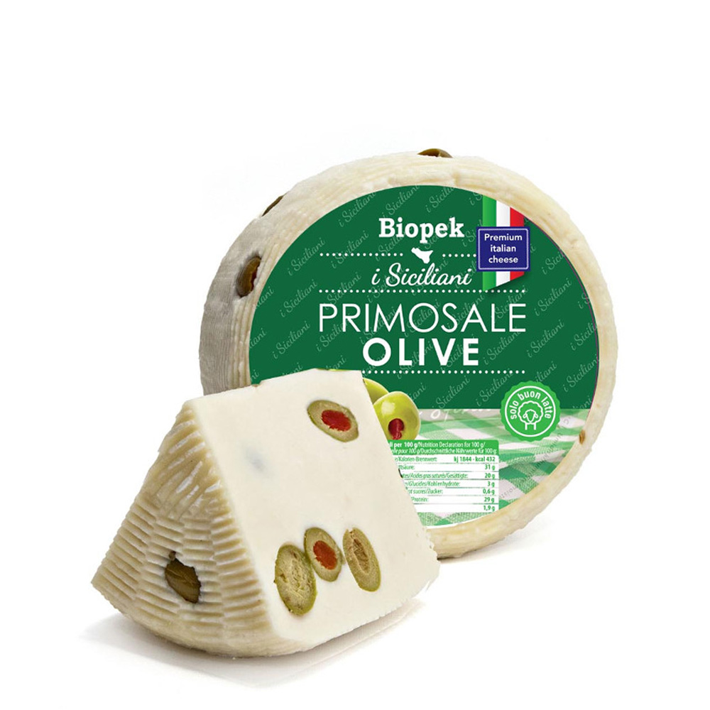 SER PRIMOSALE Z OLIWKAMI OK. 600 G 9/BOX BIOPEK