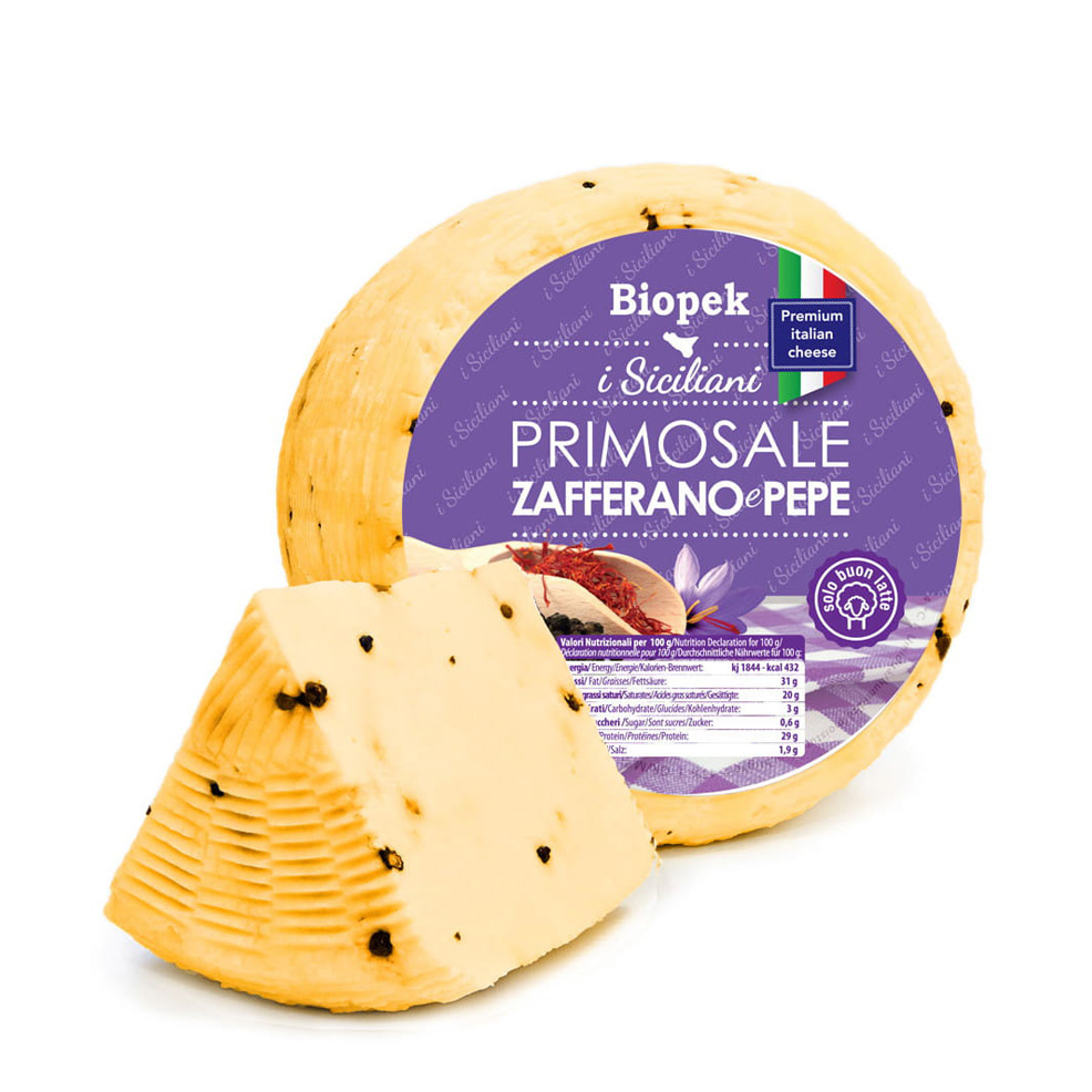 SER PRIMOSALE Z SZAFRANEM I PIEPRZEM OK. 600 G 9/BOX BIOPEK