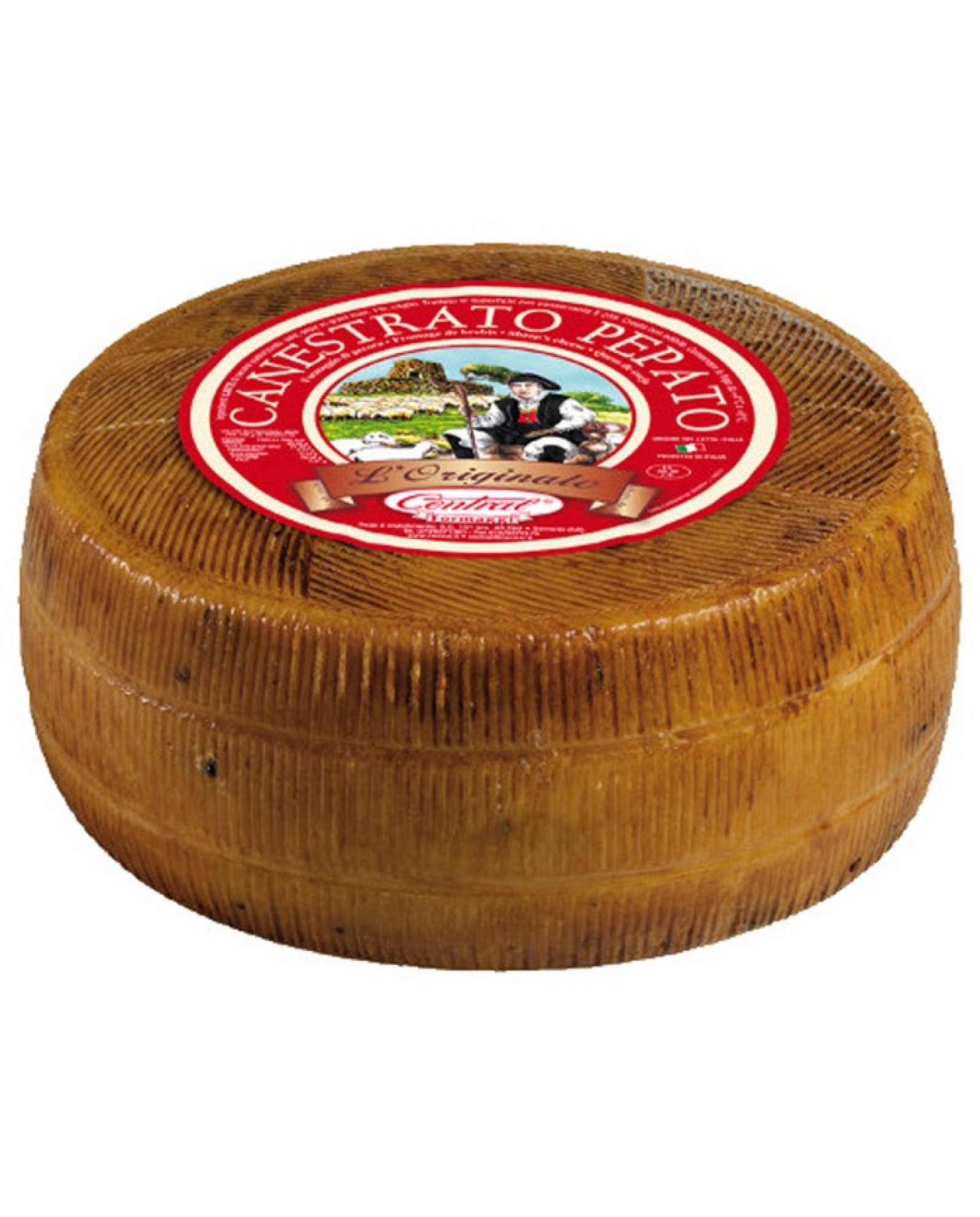 CANESTRATO PECORINO DOJRZEWAJĄCE 8M KRĄG OK.12 KG BIOPEK