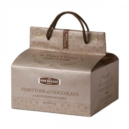 PANETTONE CZEKOLADOWE 1KG 12/BOX PAN DUCALE