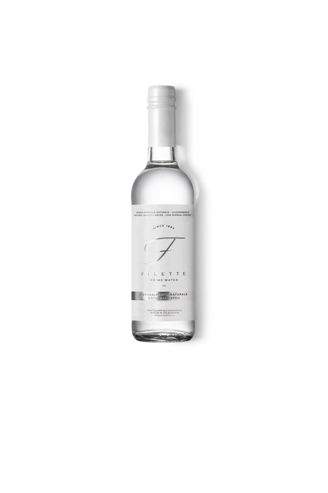 WODA MINERALNA NATURALNA ACQUA FILETTE SZKŁO 24 X 375 ML /BOX