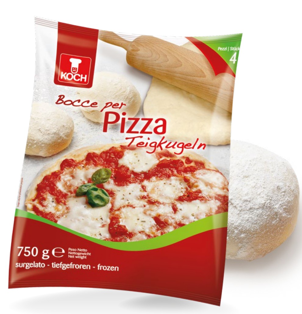 KULKI CIASTA DO PIZZY 190G MROŻONE 72X190G KOCH