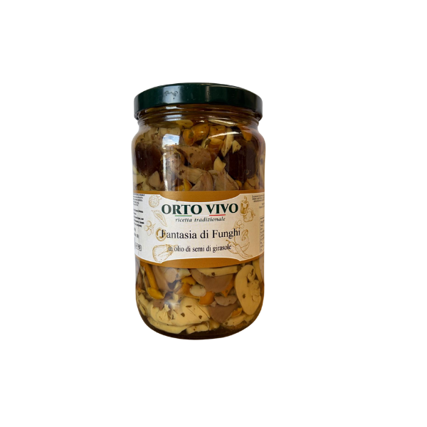 MIX GRZYBÓW FANTASIA DI FUNGHI ORTO VIVO 1700 ML 4/BOX