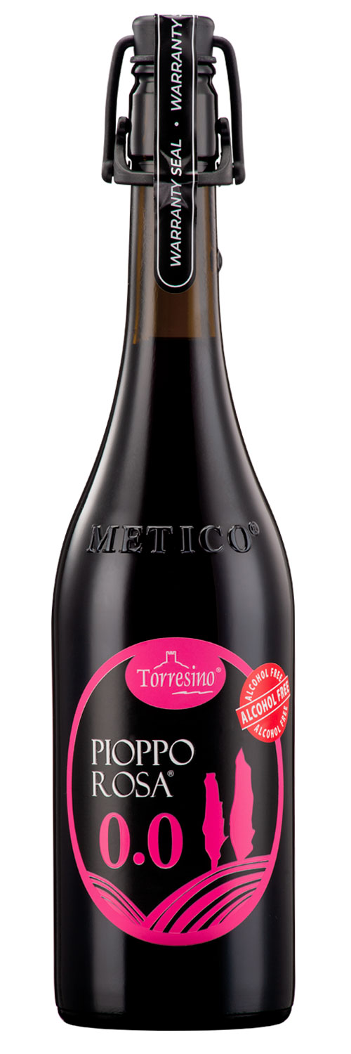 PIOPPO ROSA 0% FRIZZANTE VINI TONON WINO RÓŻOWE BAZLKOHOLOWE