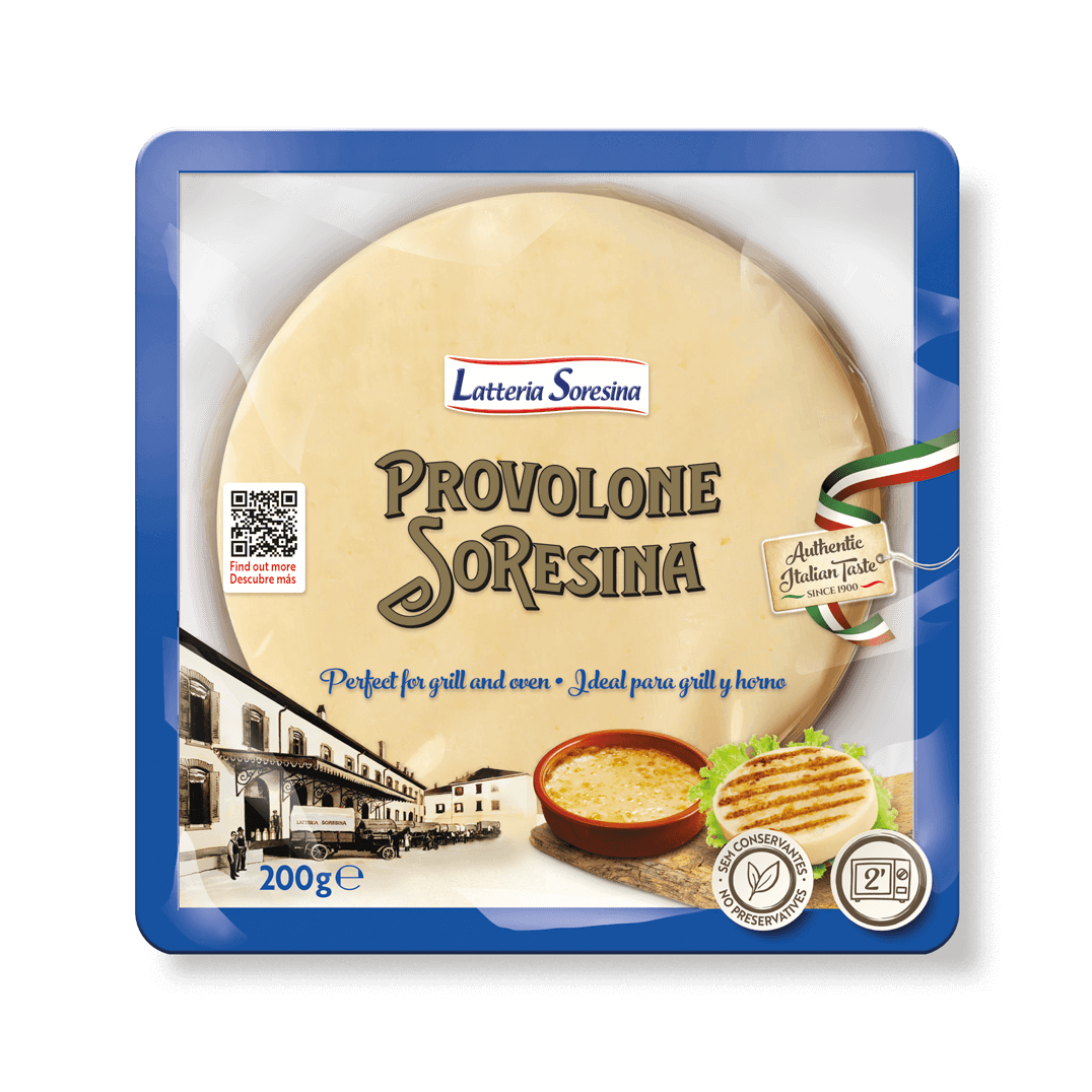 SER PROVOLONE SŁODKIE LA SORESINA 200GR (12 SZT)
