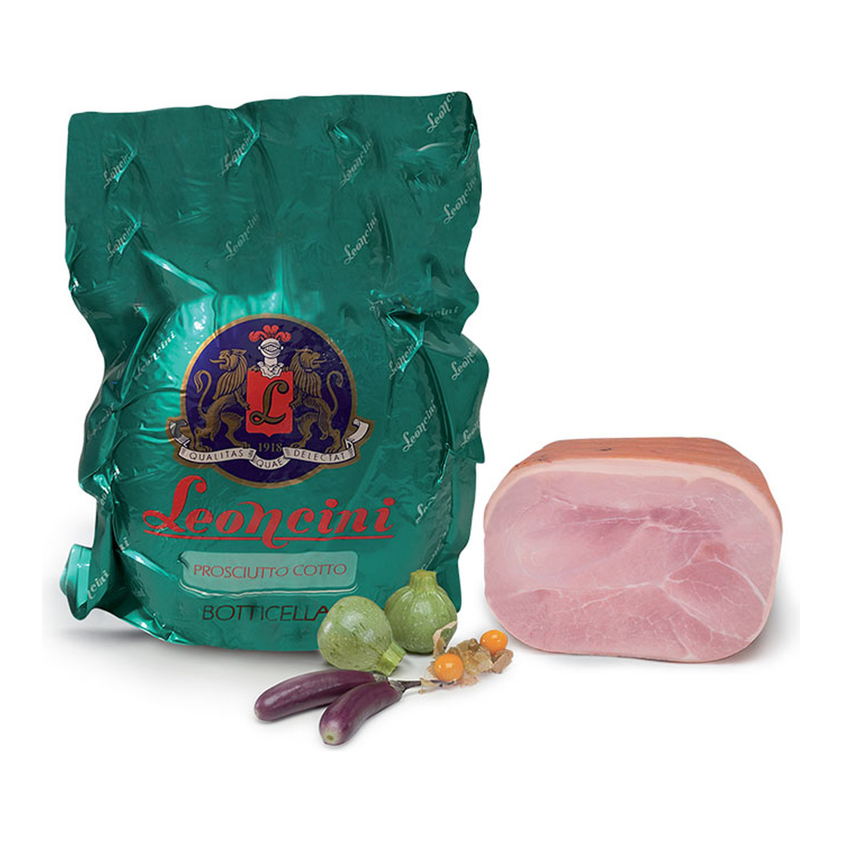 PROSCIUTTO /SZYNKA COTTO BOTTICELLA 1/2 OK. 4 KG 2/BOX LEONCINI