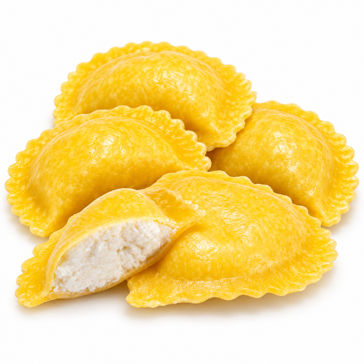 MAKARON PANZOTTI Z SERCEM Z BURRATY I CYTRYNĄ MROŻONY 1 KG 3/BOX SABATELLI