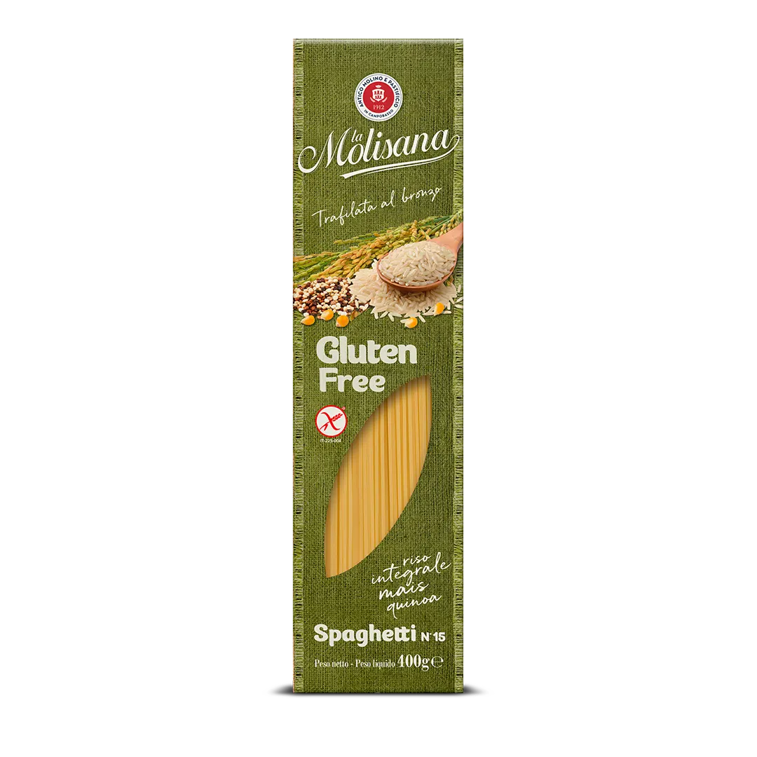 MAKARON SPAGHETTI BEZGLUTENOWE 400 G 12/BOX LA MOLISANA