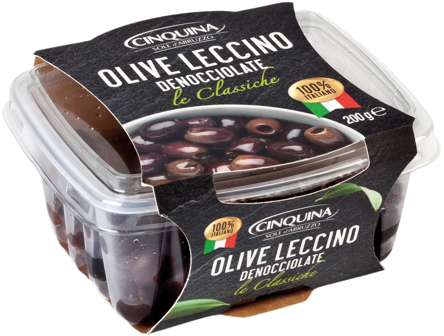 OLIWKI BEZ PESTEK LECCINO 200 G 12/BOX CINQUINA