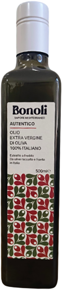 OLIWA EXTRA VERGINE DI OLIVA 100% ITALIANO AUTENTICO 500 ML BONOLI
