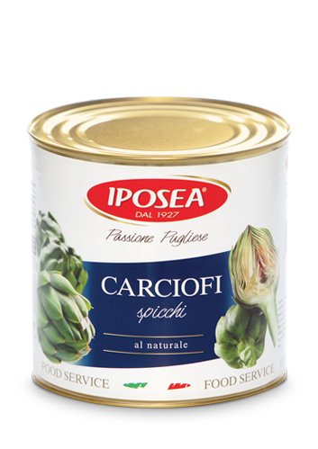 KARCZOCHY ĆWIARTKI NATURALNE PUSZKA 2650 ML 6/BOX IPOSEA