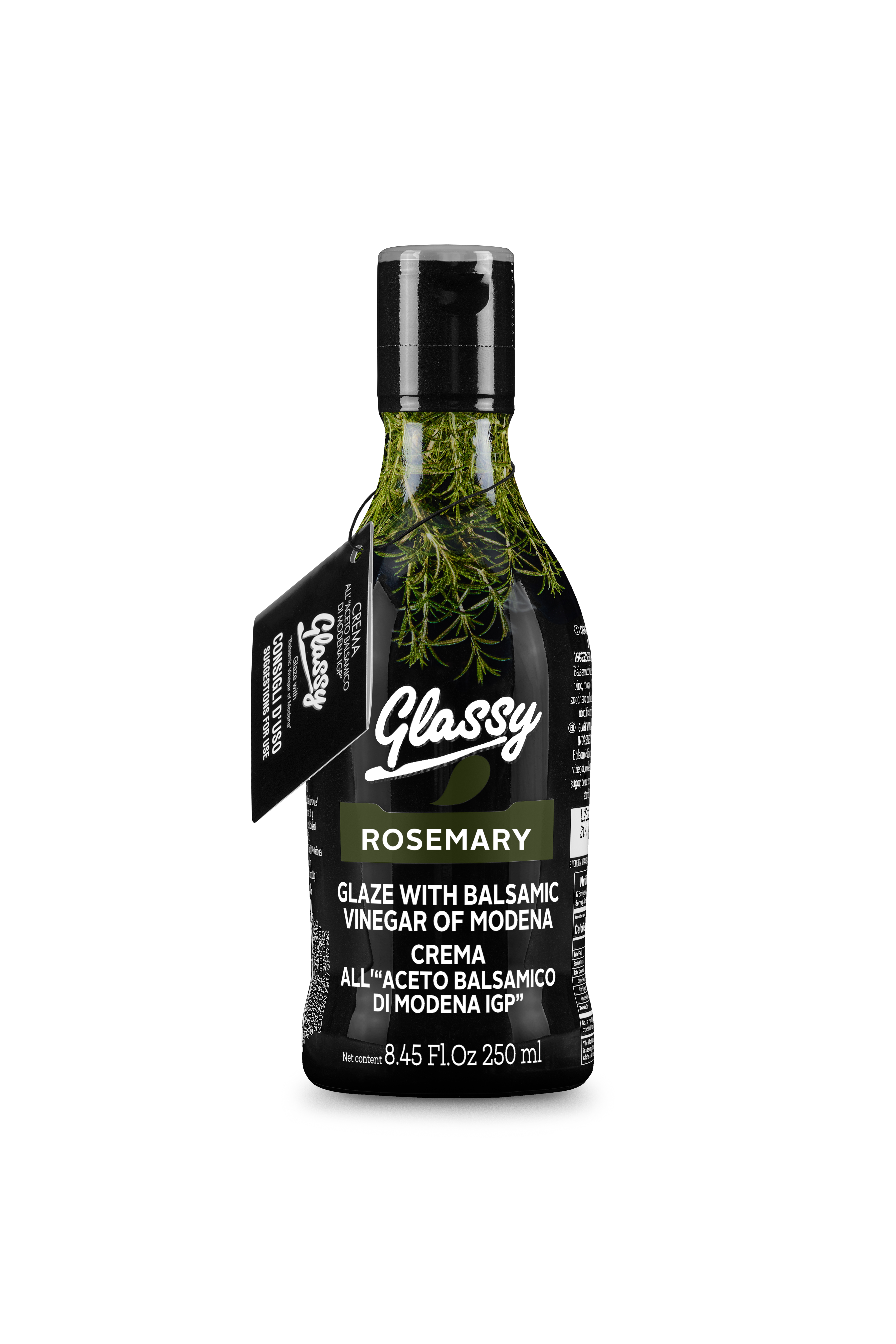 KREM NA BAZIE OCTU BALSAMICZNEGO DI MODENA O SMAKU ROZMARYNU 250 ML 6/BOX VILLA EDDA